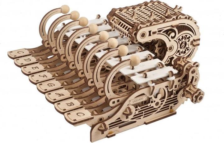 Actual product image Ugears 70178 Mechanical Celesta