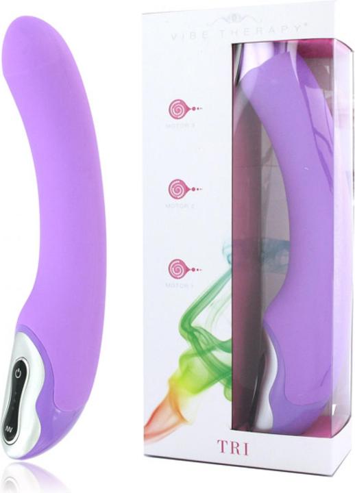 Actual product image Vibe Therapy Tri vibrator
