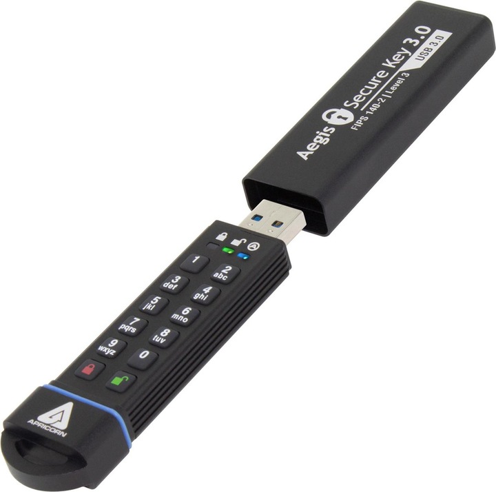 Actual product image Apricorn SecureKey (480 GB, USB-A, USB 3.0)