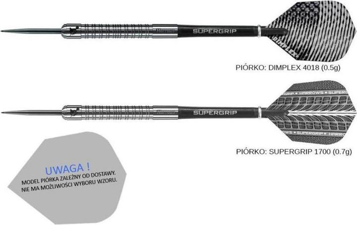 Image du produit Harrows Supergrip 90% Steeltip Darts