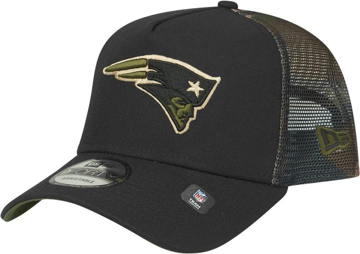 Produktbild New Era Snapback Trucker Cap - New England Patriots wood (One Size)