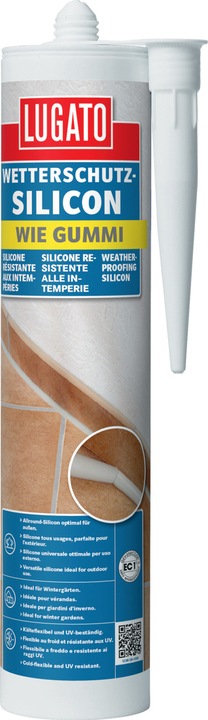 Actual product image Lugato Like rubber Weather protection Silicone (Transparent, 310 ml)