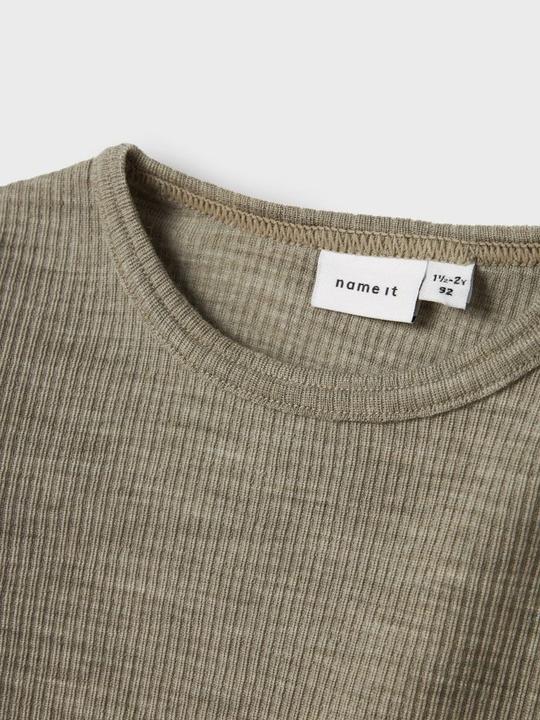 Image du produit Name it Nmnwax Wool Rib Ls Top Noos (110)