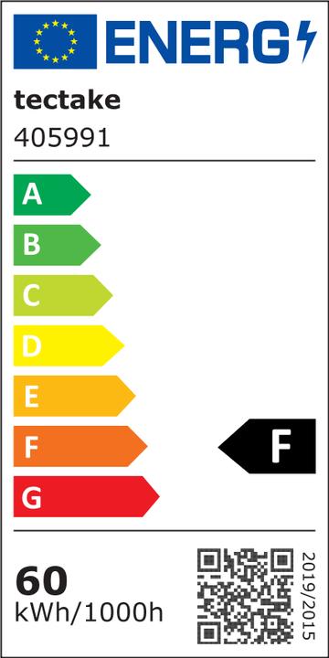 Label énergétique tectake Clara (80 x 60 cm)