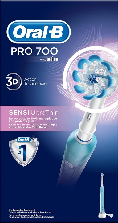 Produktbild Oral-B Pro 700 Sensitive (Oszillierende Zahnbürste)