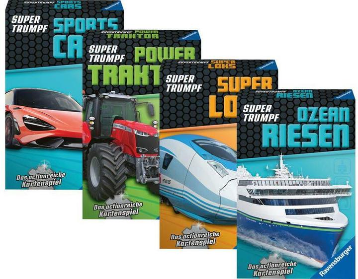 Actual product image Ravensburger power tractor (German, 2 Players)