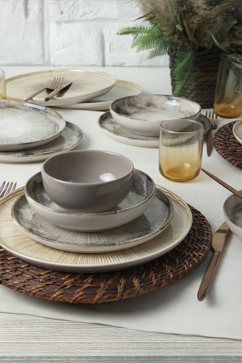 Image du produit Hermia Earthen Dinner Set (24 pcs)