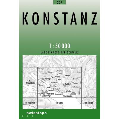 Landkarte 207 Konstanz 1:50'000, Ratgeber