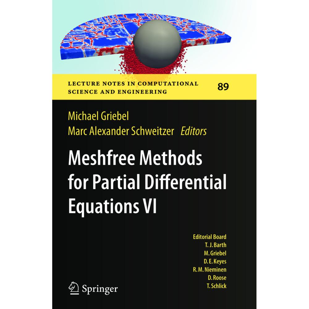 Meshfree Methods for Partial Differential Equations VI, Fachbücher von Michael Griebel, Marc Alexander Schweitzer