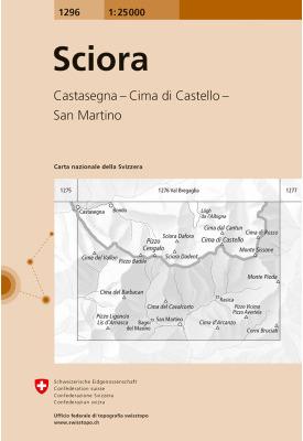 Actual product image Map 1296 Sciora 1:25'000