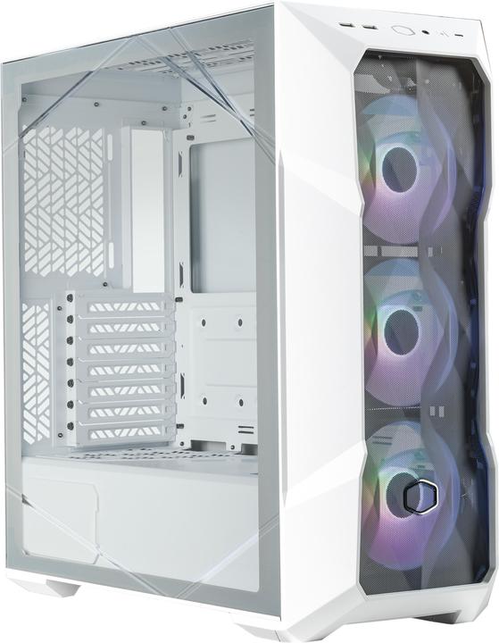 Actual product image Cooler Master Go CoolerMaster MasterBox TD500 ARGB V2 White (mATX, Mini-ITX, ATX, SSI CEB)