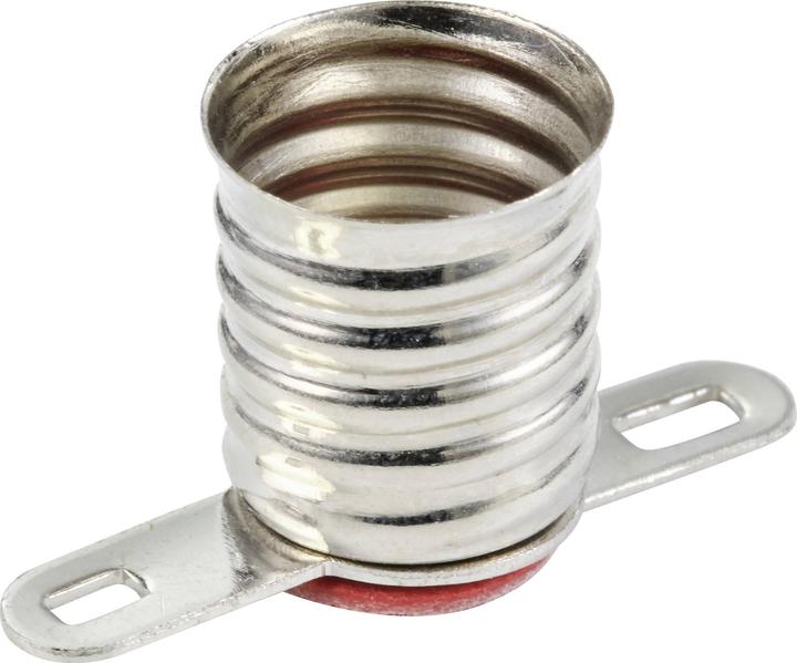 Actual product image Tru Components TC-10477716 Lamp socket Socket (miniature lamps): E10 Connection: