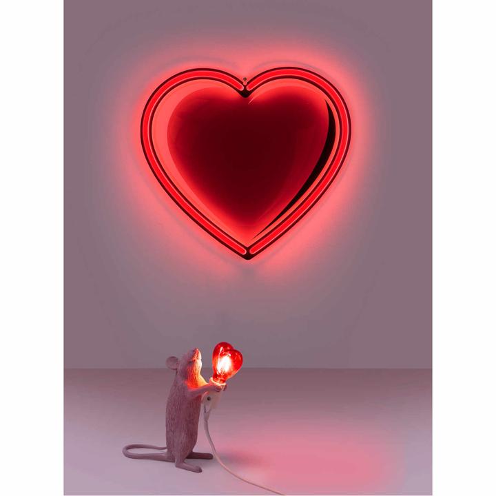 Image du produit Seletti Mouse Lamp Love "Step" lampe de table (E14)
