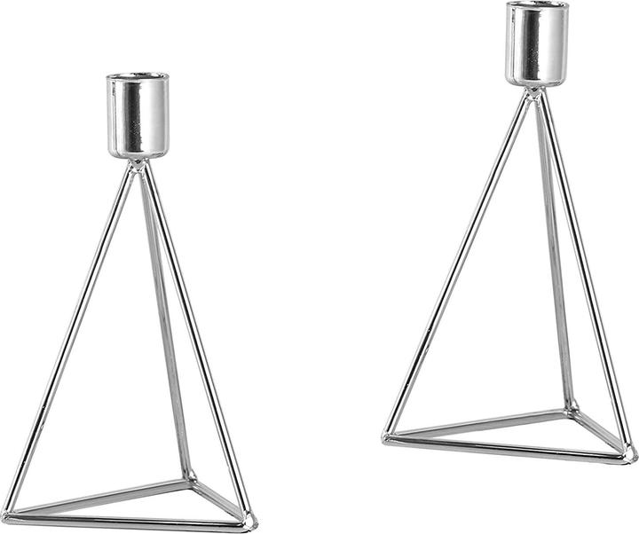 Echtwerk EW-KH-2123 Kerzenhaltern "Diamant hoch" 16,5cm