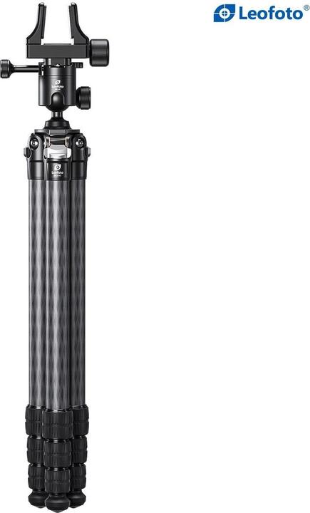 Actual product image Leofoto SA-324C+MK-40+GS-3 CNC Tripod Hard Anodize (2006206288) (Carbon, Metal)