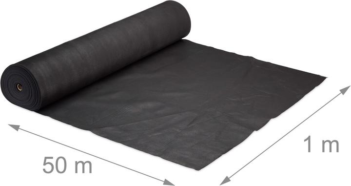 Image du produit Relaxdays Toile anti-mauvaises herbes 150g/m²