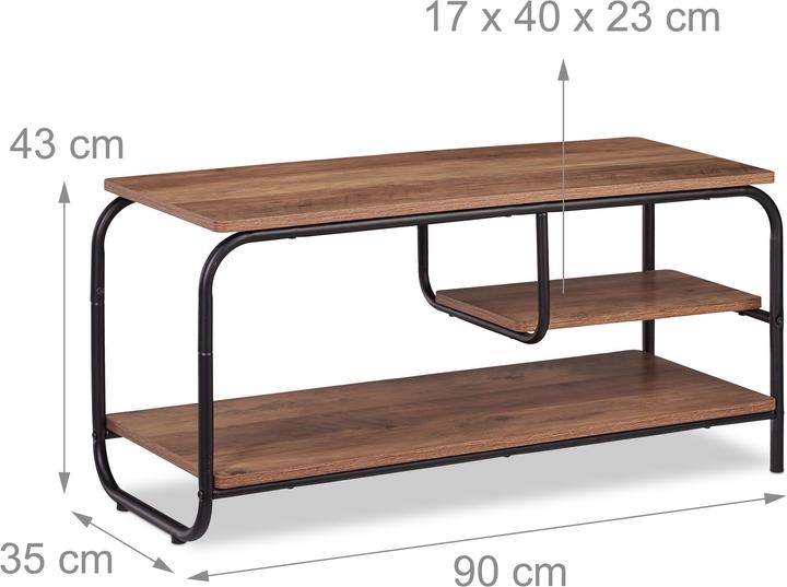 Produktbild Relaxdays TV Schrank (90 x 35 x 43 cm)