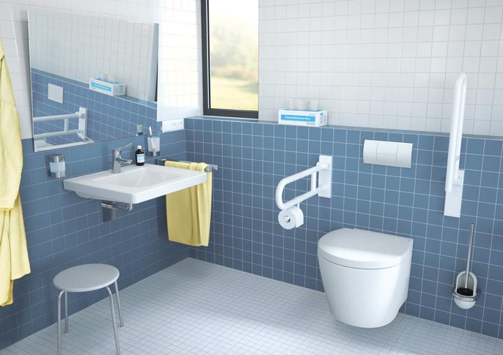 Actual product image Ideal Standard Connect Freedom Wash basin accessible 800 mm E5484 (555 mm, 800 mm)