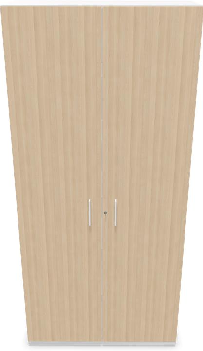 Actual product image Narbutas Choice hinged door cabinet (100 x 40 x 217 cm)