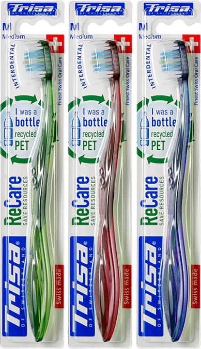 Produktbild Trisa Zahnbürste RECARE Medium (Mittel, 1 x)