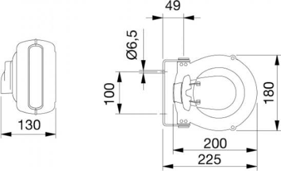 Immagine prodotto Elmag - Automatischer Schlauchaufroller ROLL AIR MINI 6, 6x8 mm