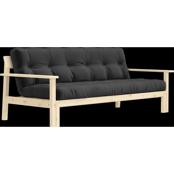 Karup Design, Sofa, Unwind Klar lackiert (Bettsofa, 3-Sitzer)