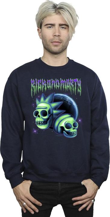 Immagine prodotto Rick And Morty Space Skull Felpa Uomo (3XL)
