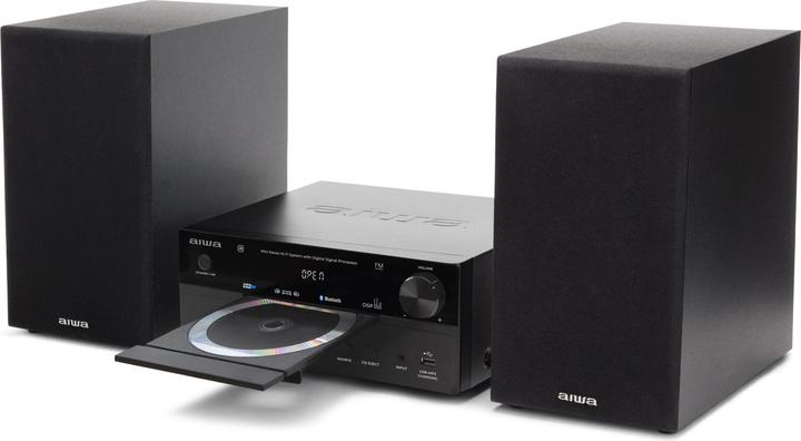 Actual product image Aiwa MSBTU-550 Mini Stereo Hi-Fi System (Bluetooth, CD player)