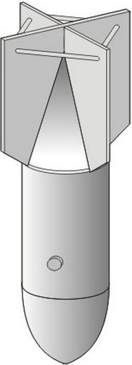 Image du produit CMK Bombes allemandes WWII SC 500 (2 pcs)