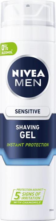 NIVEA Sensitive Shaving Gel 200ml (200 ml, Rasiergel)