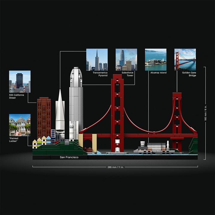 Produktbild LEGO San Francisco (21043) (21043, LEGO Architecture)