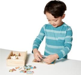 Produktbild Melissa & Doug Melissa and Doug - Vehicle Puzzles in a Box - (13794)