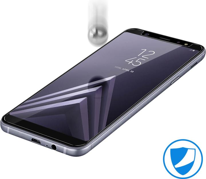 Image du produit Avizar Film clair comme du cristal, protection d'écran en verre (1 pièce(s), Samsung Galaxy A6+)