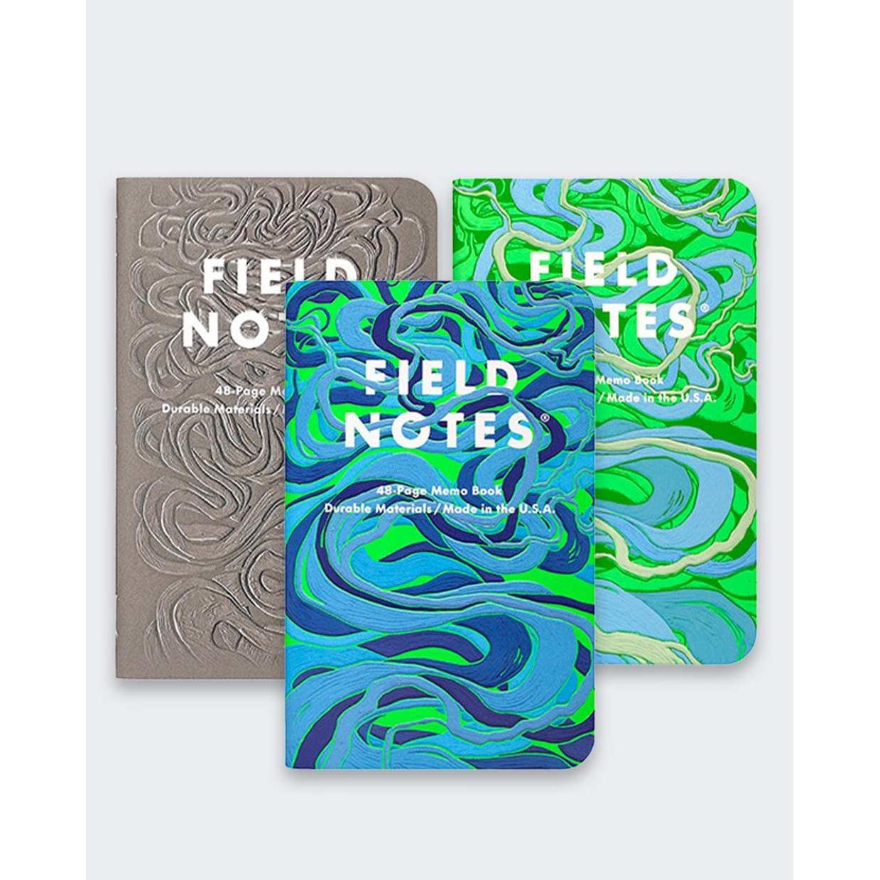 Field Notes Notizen Is A River Alive 3 P-Raster (Gepunktet) (FNC-67)