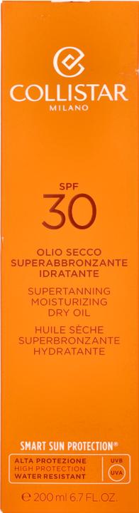 Immagine prodotto Collistar Supert Moisturizer Olio secco Fattore di protezione solare 30 (Crema solare, SPF 30, 200 ml)