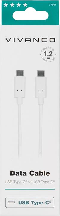Produktbild Vivanco USB C - USB C (1.20 m, USB 2.0)