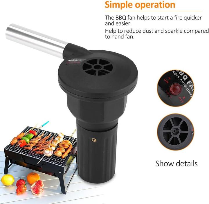 Produktbild Fdit Grillventilator