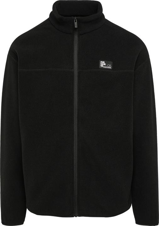 S.Oliver Sweatshirt Jacke Fleecejacke mit Stehkragen