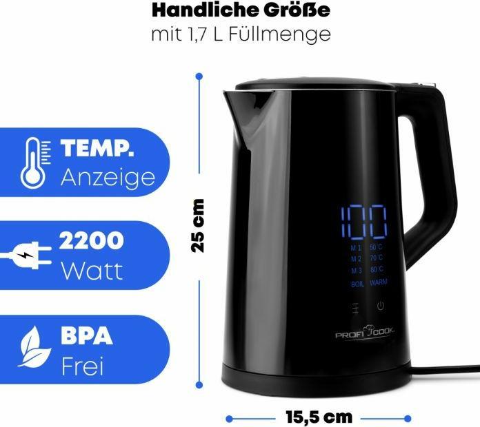 Produktbild Proficook PC-WKS 1243 (1.70 l)