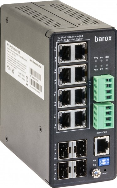Immagine prodotto Barox Interruttore guida DIN, 1G, Mmt. (8 Porti)
