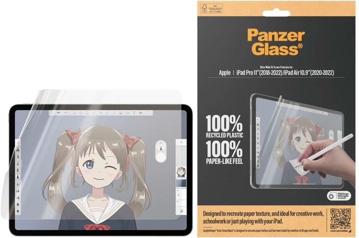 Actual product image PanzerGlass Tablet Glass (1 Piece, IPad Air 10.9)