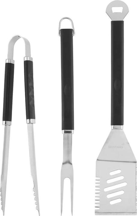 Produktbild Mustang Grill Grill tools set 47 cm 3pcs