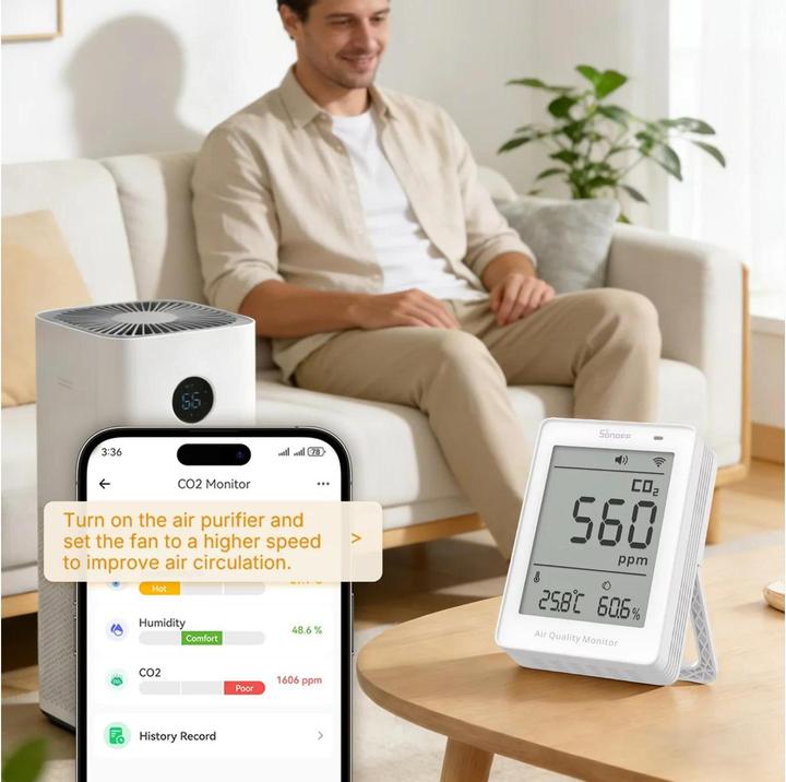 Image du produit Sonoff AirGuard CO2