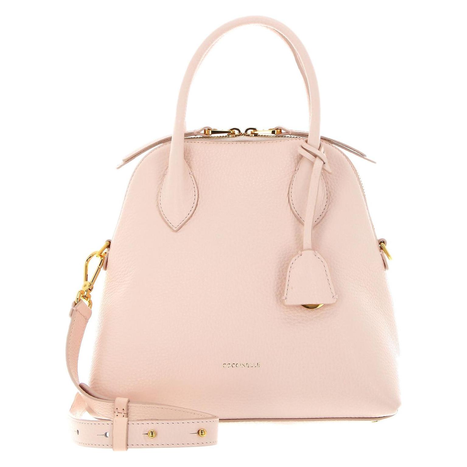 Coccinelle, Damen, Handtasche, Gladys Handbag Grained Leather, Rosa