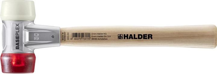 Actual product image Halder BASEPLEX soft-face hammer (940 g)