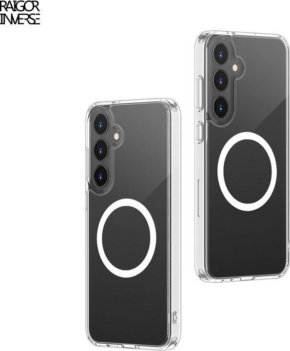Image du produit Raigor Inverse Crystal Magsafe Housse de protection Galaxy 24 - Transparent (Samsung Galaxy S24)