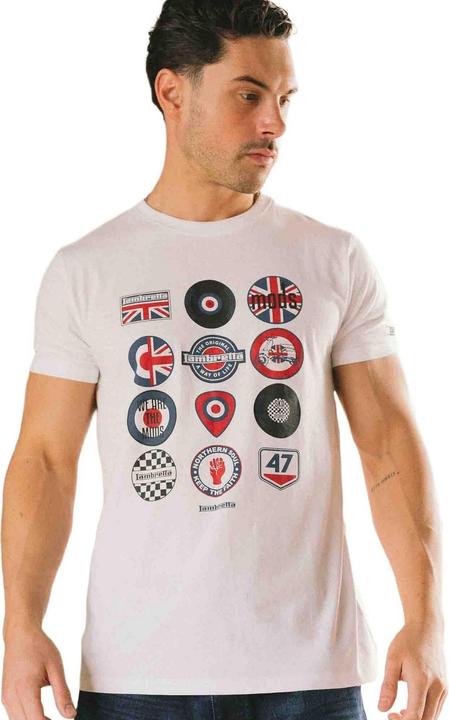 Produktbild Lambretta TShirt Abzeichen Baumwolle (M)