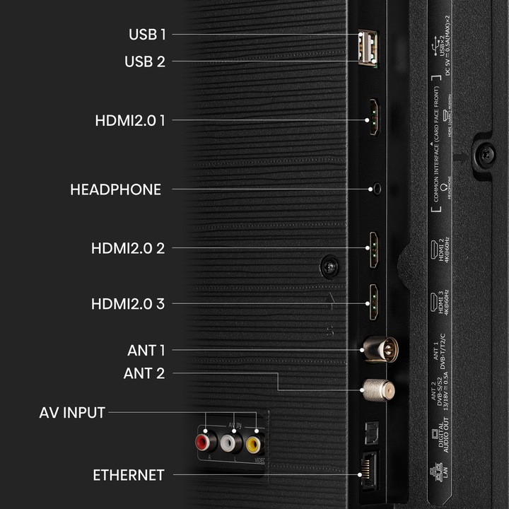 Produktbild Hisense TV Fernseher 50" (50", QLED, 4K)