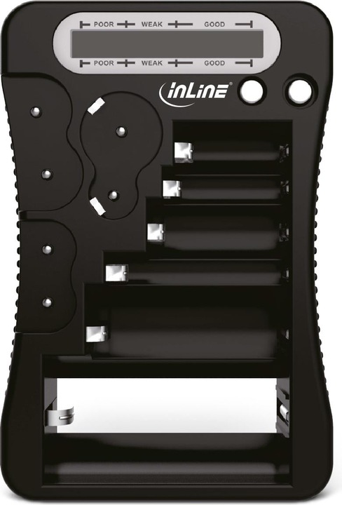 Image du produit InLine Testeur de batterie avec écran LCD