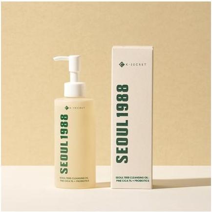 Actual product image K-Secret Ksecret Seoul 1988 Cleansing Oil Pine Cica 1% Probiotics 200ml (Cleansing oil, 200 ml)